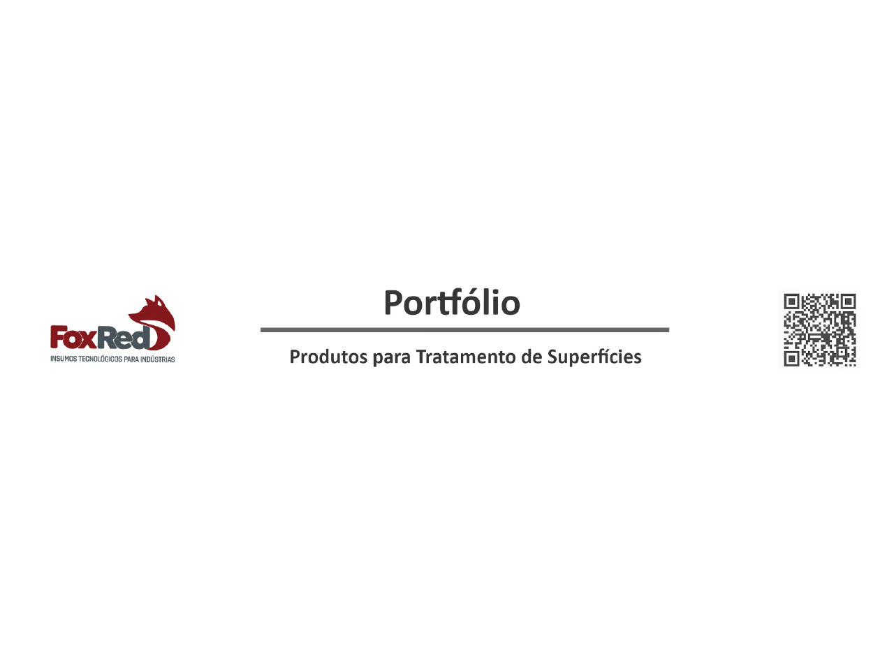 Portfolio de produtos